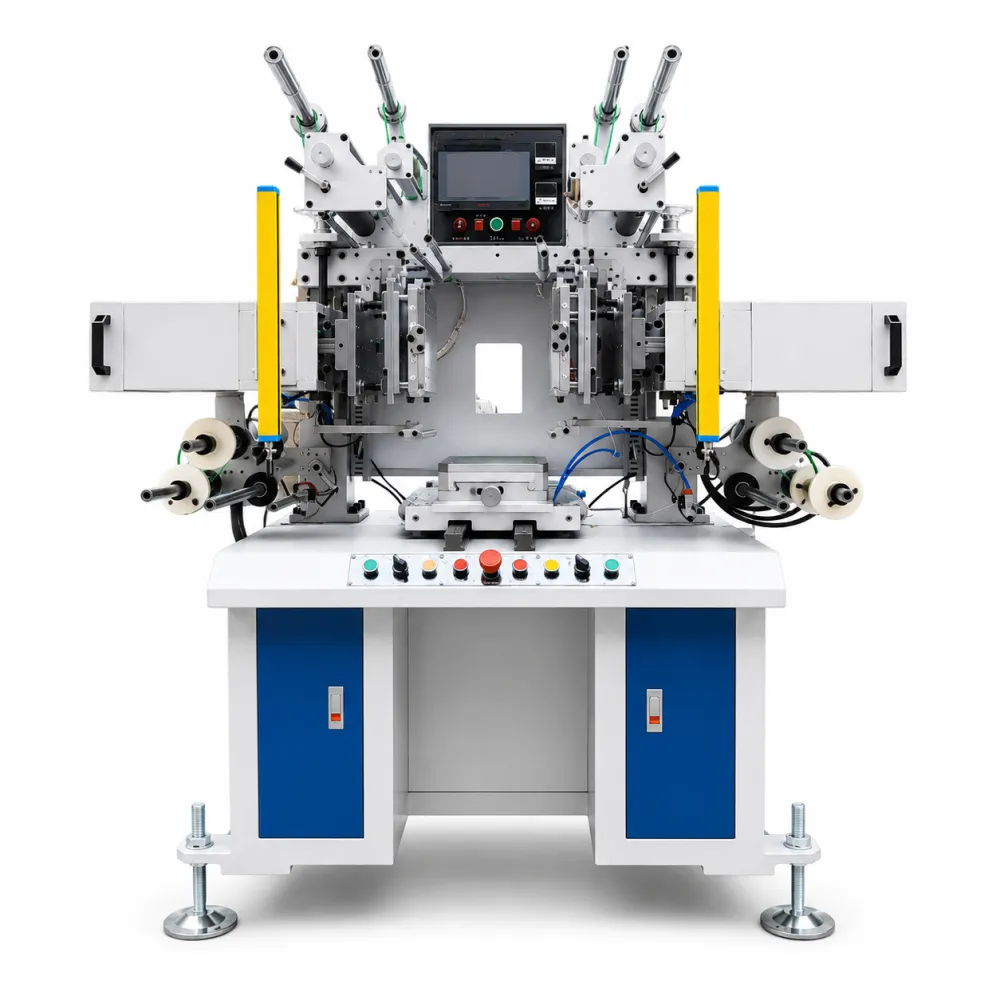 PackFinish heat transfer and hot stamping machine front view